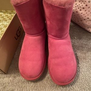 Pink ugg boots